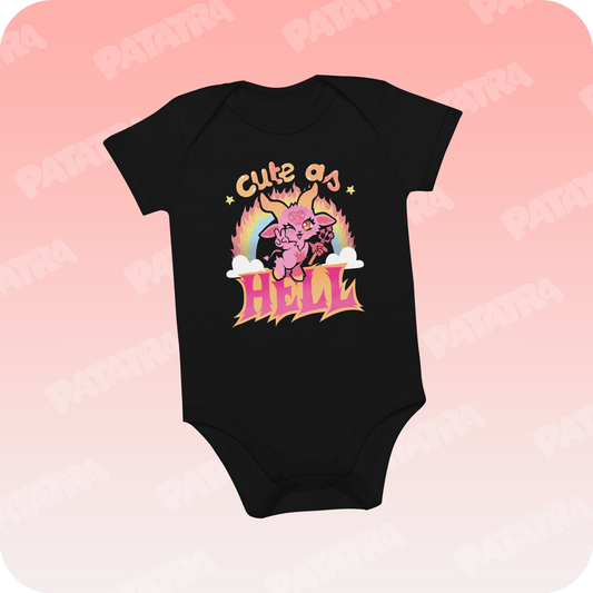 Vêtement bébé - Body "Cute as Hell"